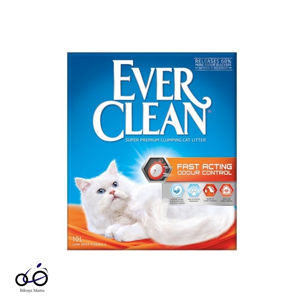 Fast Acting Doğal Bitki Özlü Hızlı Topaklanan Kedi Kumu 10L