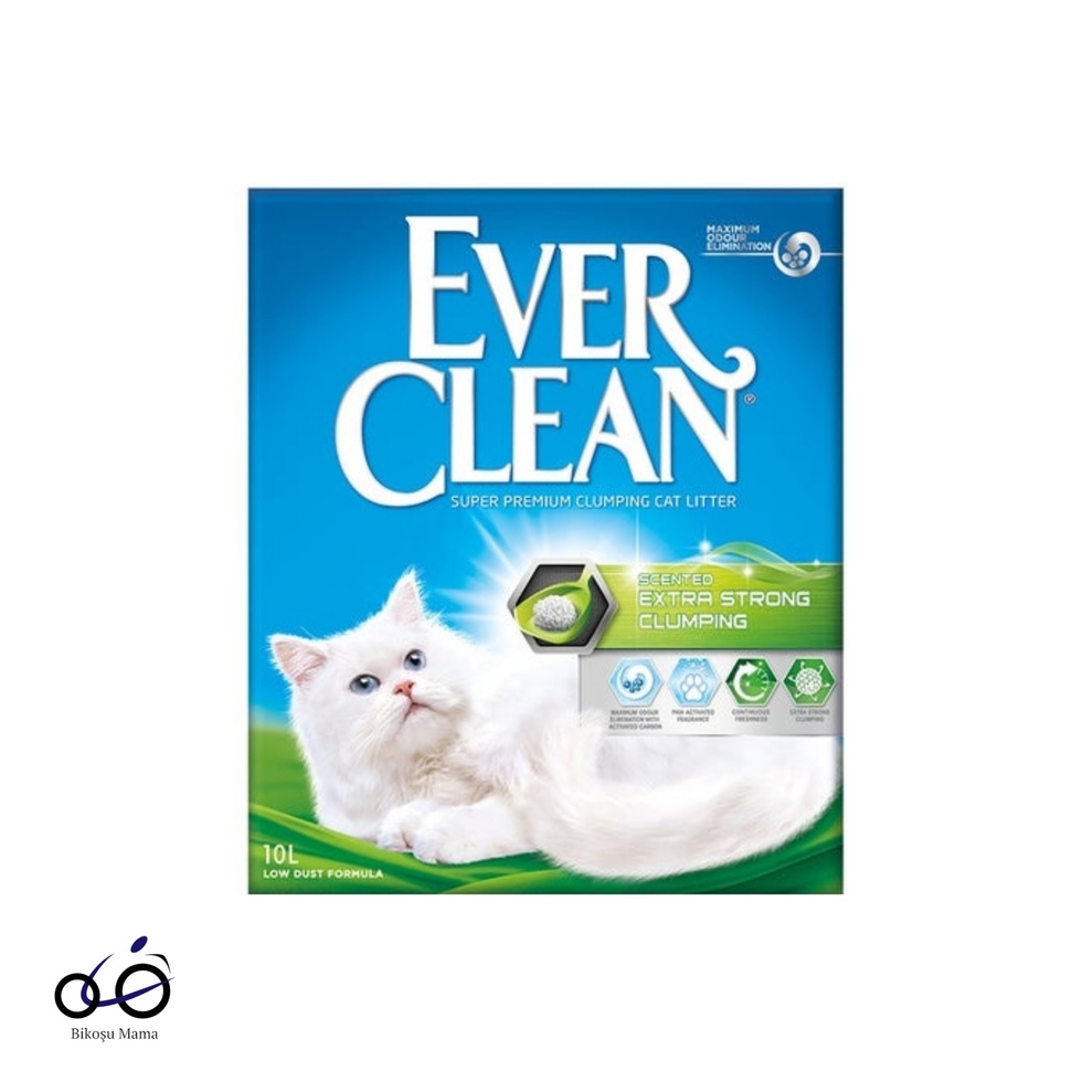 Extra Strength Ekstra Güçlü Kokulu Topaklanan Kedi Kumu 10L