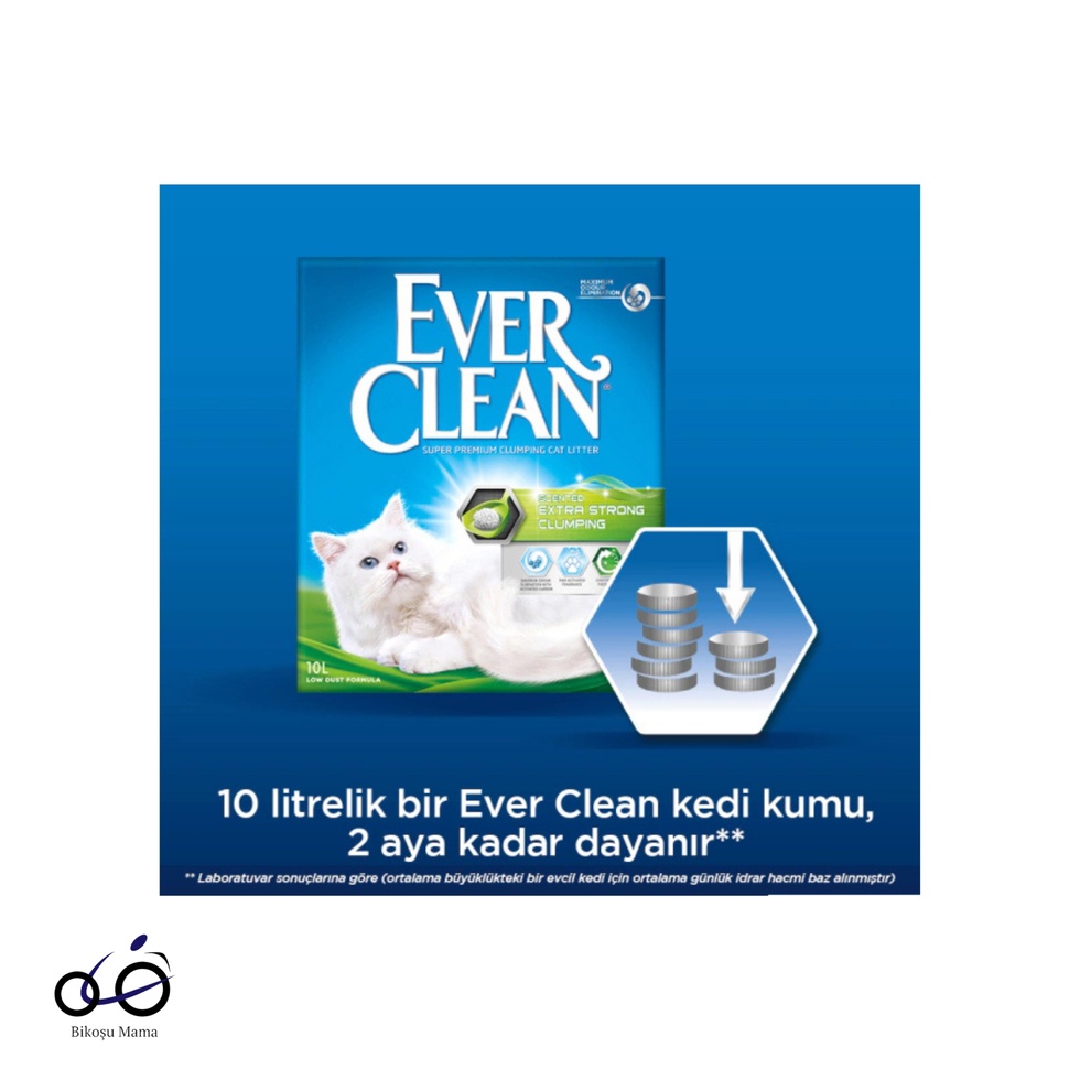 Extra Strength Ekstra Güçlü Kokulu Topaklanan Kedi Kumu 10L