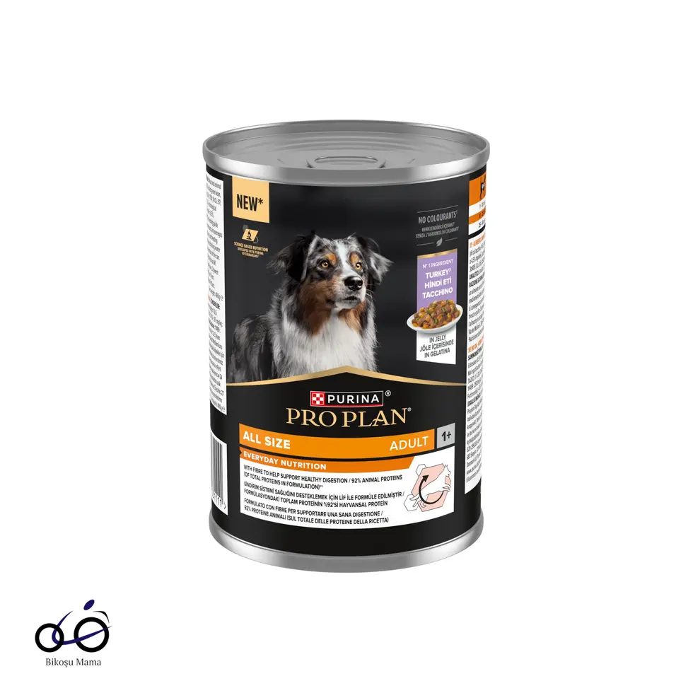 Jöle İçinde Hindili Yetişkin Köpek Konservesi 400gr