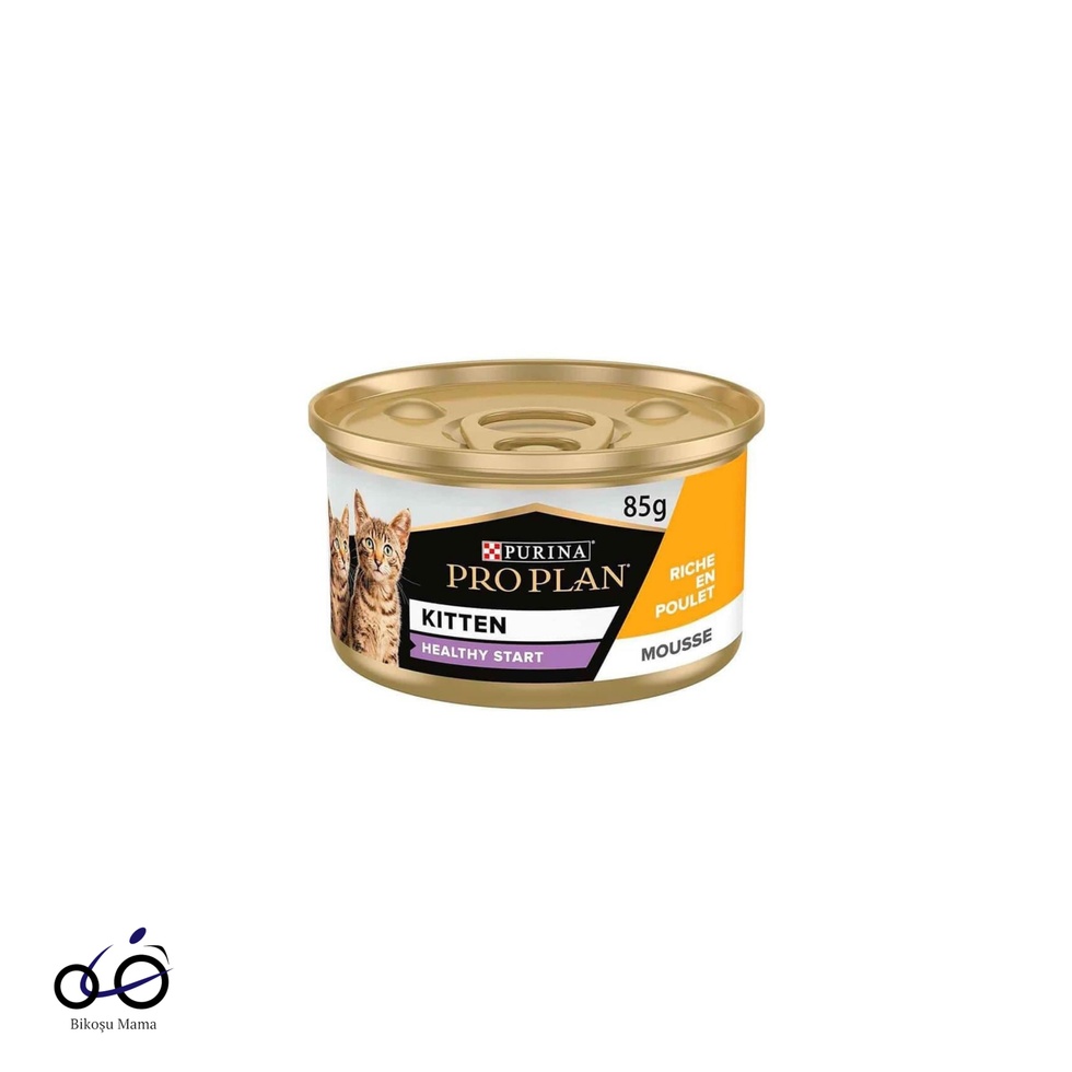 Kitten Tavuklu Yavru Kedi Konservesi 24x85gr