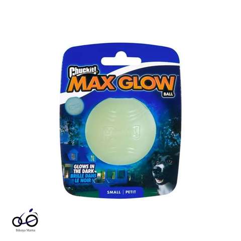 ! Max Glow Gece Parlayan Oyun Topu Köpek Oyuncağı Küçük Boy