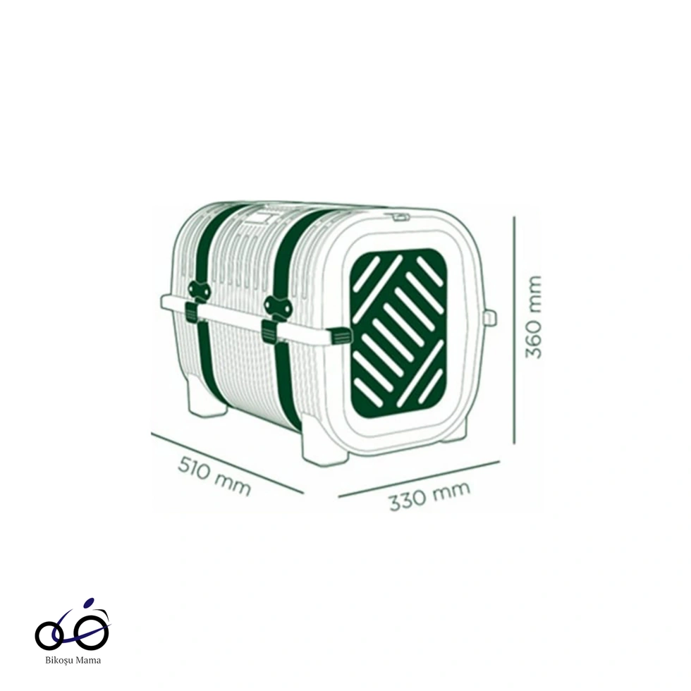 Mor Tonları Kemer Detaylı Kedi ve Köpek Taşıma Çantası