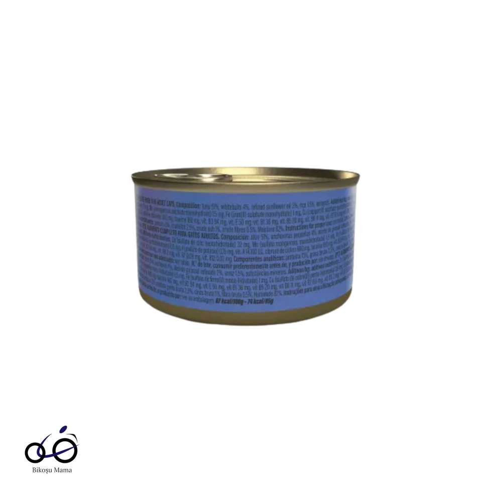 Jelly Ton Balığı ve Ringa Balığı Jöle İçinde Yetişkin Kedi Konservesi 85gr