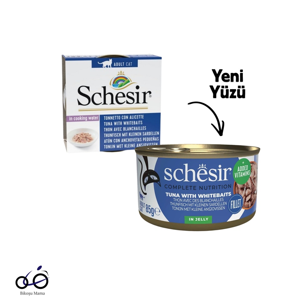 Jelly Ton Balığı ve Ringa Balığı Jöle İçinde Yetişkin Kedi Konservesi 85gr