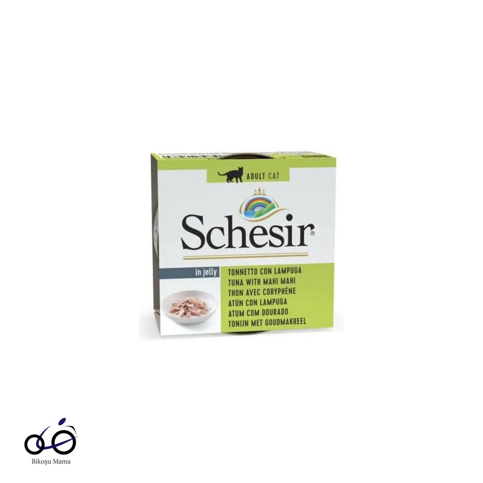 Jelly Ton Balığı ve Mahi Mahi Balığı Jöle İçinde Yetişkin Kedi Konservesi 85gr