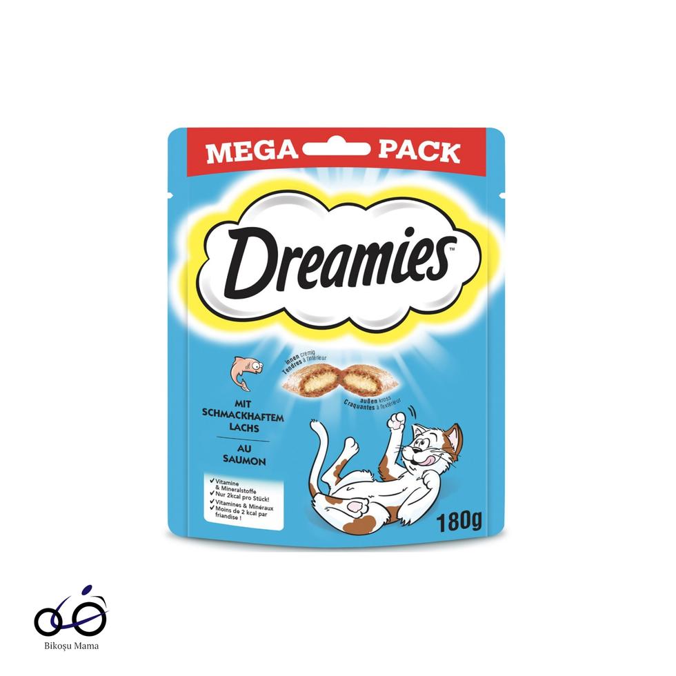 Mega Paket Somonlu Kedi Ödül Maması 180gr