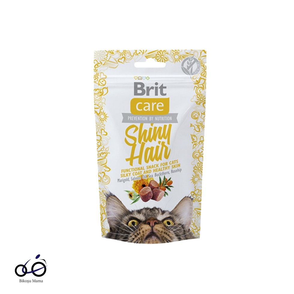 Shiny Hair Parlak ve Sağlıklı Tüyler için Tahılsız Kedi Ödülü 50gr